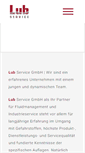 Mobile Screenshot of lub-service.de